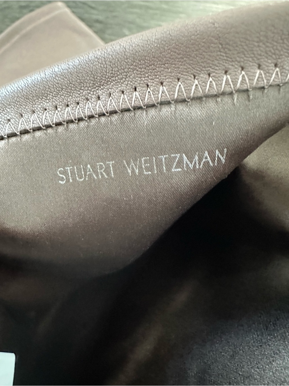 Stuart Weitzman Over-The-Knee Heeled Boots in Dusty Rose - Picture 5 of 6